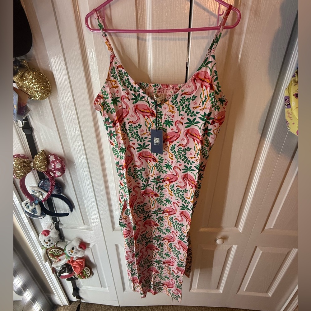 Printfresh Eco Satin Chic to Sleep Nightgown NWT